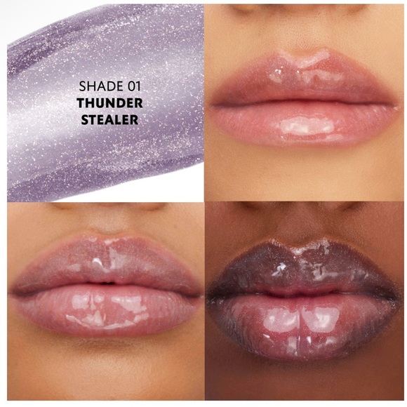 NWT YSL Loveshine Plumping Lip Oil Gloss in Thunder Stealer - Picture 2 of 12